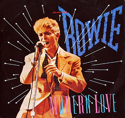 DAVID BOWIE - Modern Love  album front cover vinyl record